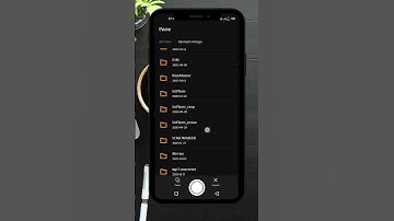 How to hide folder and data on android mobile  without any app.