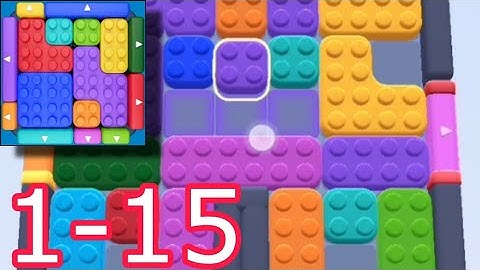 Color Block Jam Level 1-15 UPDATE Walkthrough Gameplay Android,iOS