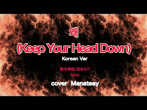 【cover】동방신기/東方神起　왜(Keep Your Head Down)