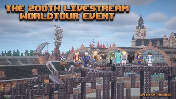 The shepperton works - 200th livestream worldtour - A create mod cinematic