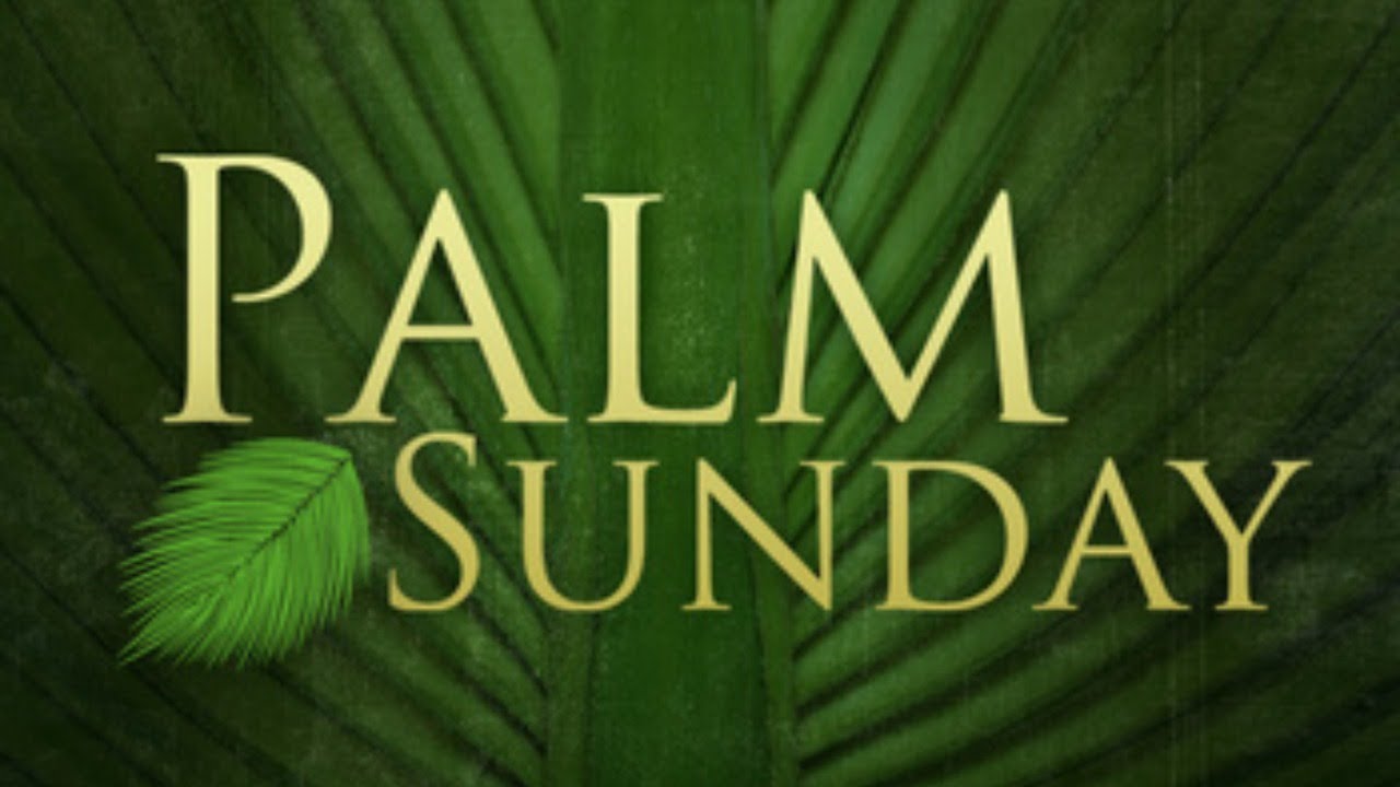 Palm Sunday Holy Mass YouTube
