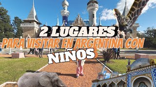 Turismo con niños en Argentina que visitar Republica de los niños en la Plata y ecoparque de BA