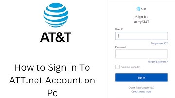 How to Login AT&T? Sign In to ATT | ATT.net Sign in | Log into myAT&T online