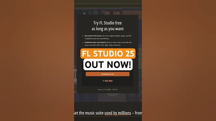 New HUGE FL Studio Upgrade OUT NOW - FL Studio 25