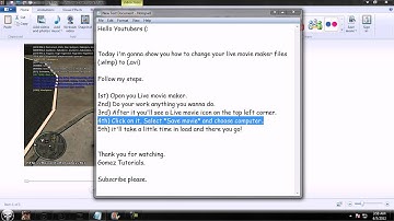 How to convert .wlmp file to .avi
