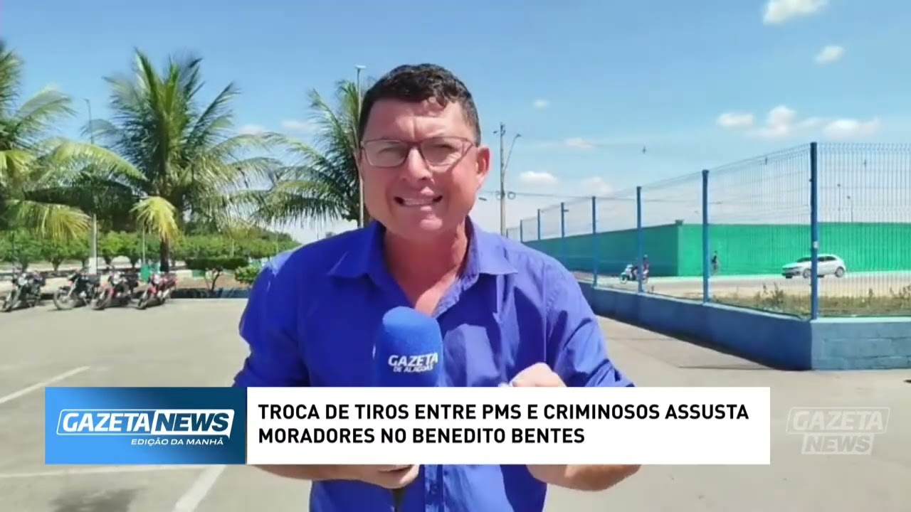 Troca de tiros entre PMS e criminosos assusta moradores no Benedito Bentes