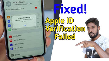 How To Fixed Apple ID Verification Error,Apple ID Verification Fixed, On All iOS Device latest 2024