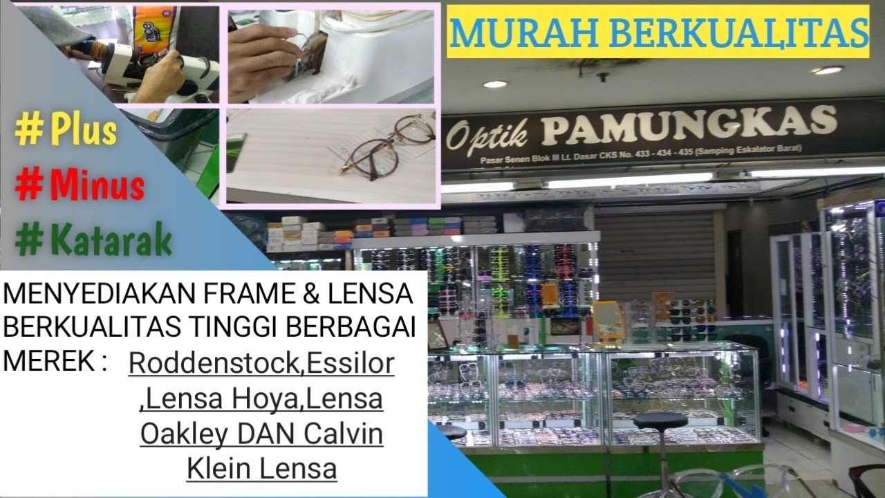 #Vlog Optik Pamungkas Pasar Senen Blok III Jakpus | Tempat Berburu Kacamata TerLengkap