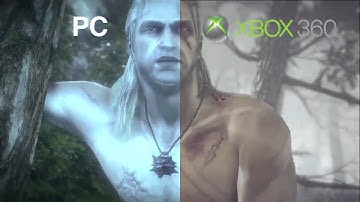 The Witcher 2 Xbox 360 vs PC comparison