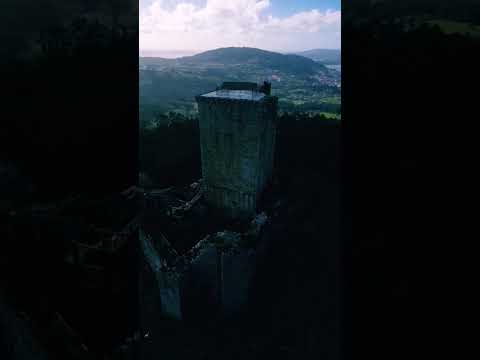 Castillo de Andrade Pontedeume Galicia España #castle #spain #galicia #short #drone #walk #walking