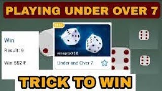 HOW TO HACK 1XBET OVER UNDER 7 DICE USING THIS THIS APP AND EARN  $2000 ON EVERY MINUTE screenshot 3