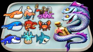 Merge Fish Deep Sea Warfare _ Monster vs Fish Army, Fish Evolution Battle, Plants vs Fish War screenshot 3