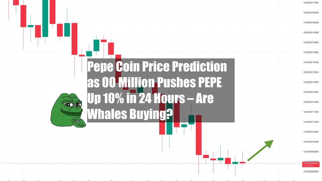 Pepe Coin Price Prediction as $100 Million Pushes PEPE Up 10% in 24 Hours –  Are Whales Buying? - YouTube