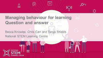 Managing behaviour for learning Q&A | September 2018 | Online CPD
