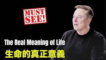 Elon Musk: The Real Meaning of Life｜馬斯克最新長篇訪談：生命的真正意義