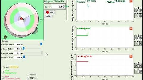 Ladybug Activity:  Angular Velocity vs. Platform Mass