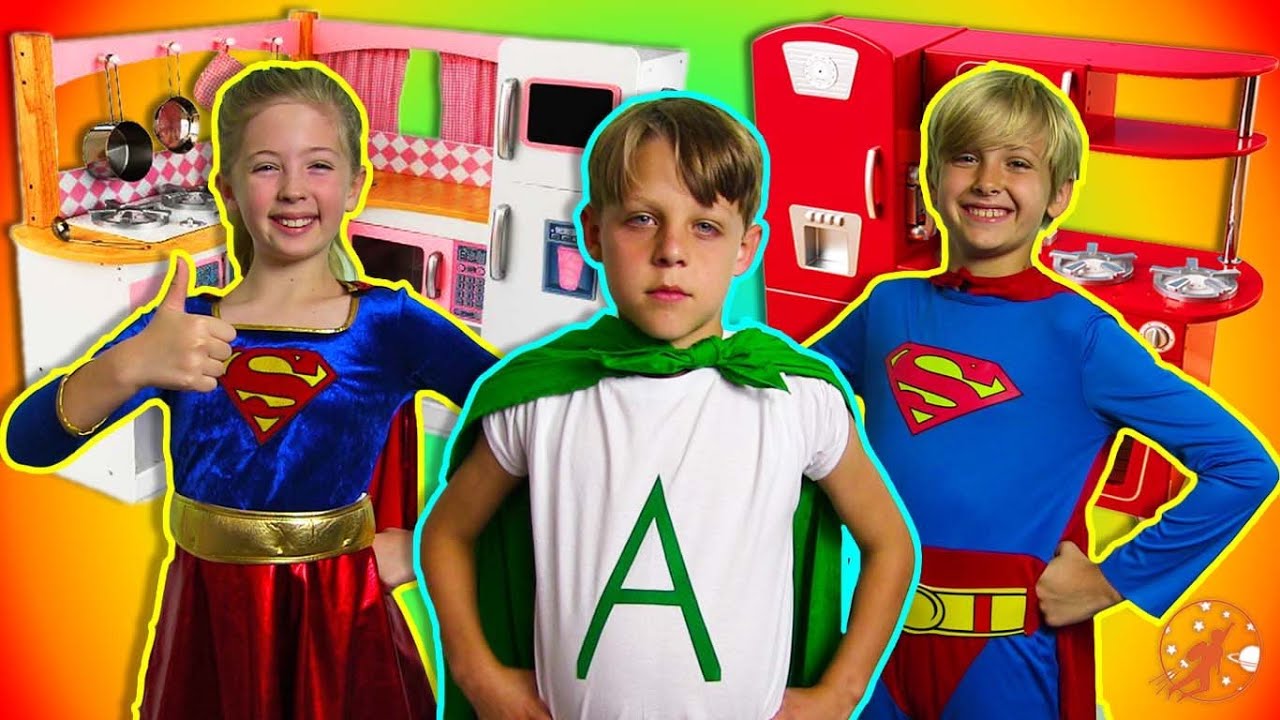 Kids Kitchen Pretend Recipes 7 - Kids Cooking Show - YouTube