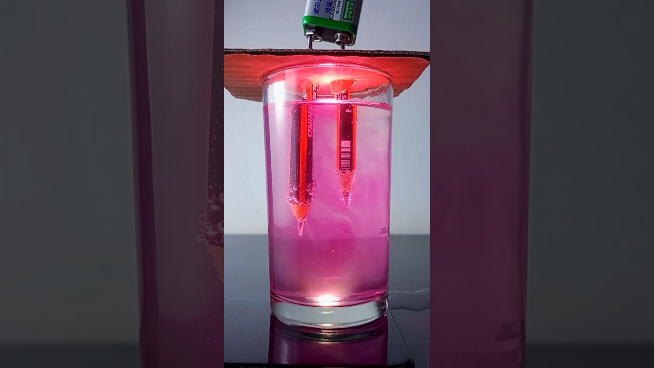 🧠 Electrolysis of Salt Water | Hydrogen & Chlorine Gas Experiment Explained⚡💧 