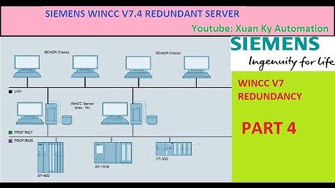 Part 3: Siemens Wincc V7 Redundancy configuration, Hướng dẫn cấu hình redundancy cho wincc V7