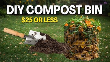 DIY Compost Bin Built in 5 Mins or Less | Fast, Easy and Cheap