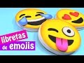 Manualidades: LIBRETAS de EMOJIS (Sper fcil) - Innova Manualidades