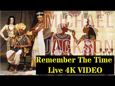 Michael Jackson. Remember The Time. Live Hd 4K Video.