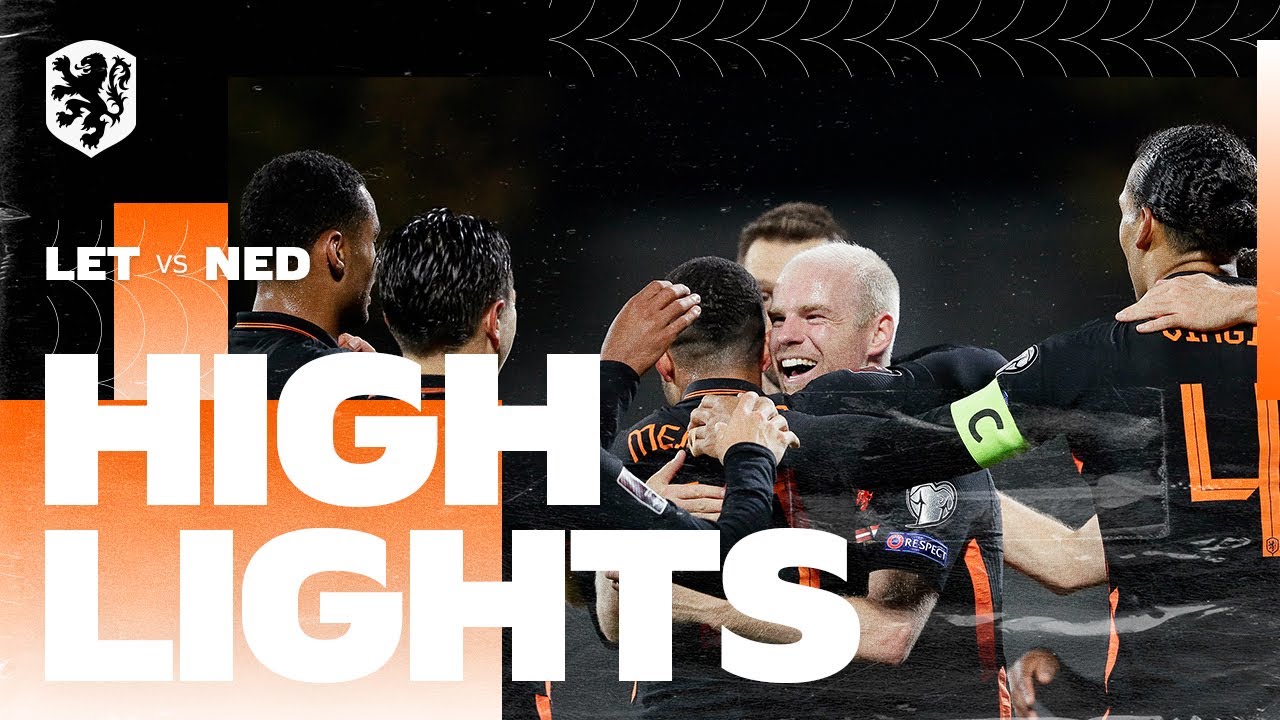 Highlights Letland Nederland 8 10 2021 Wk Kwalificatie Youtube