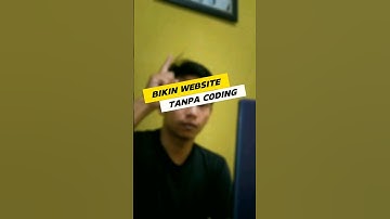 Buat website tanpa coding sama sekali #tutorial #website #shorts