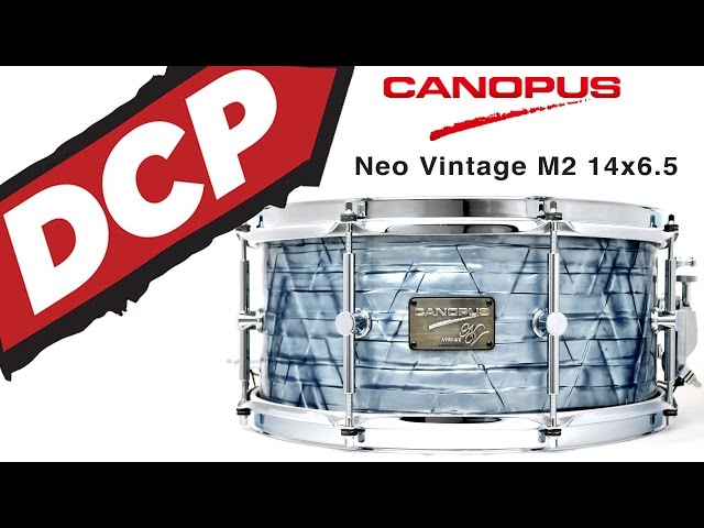 DCP Review: Canopus Neo Vintage M2 Snare Drum 14x6.5 Sky DCP Review: Canopus Neo Vintage M2 Snare Drum 14x6.5 Sky
