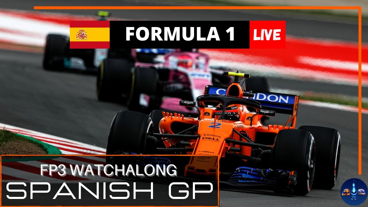 🔴F1 LIVE Spanish GP (FP3) Watchalong - Live timing + Track map