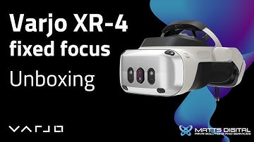 Unboxing - Varjo XR-4 Fixed focus