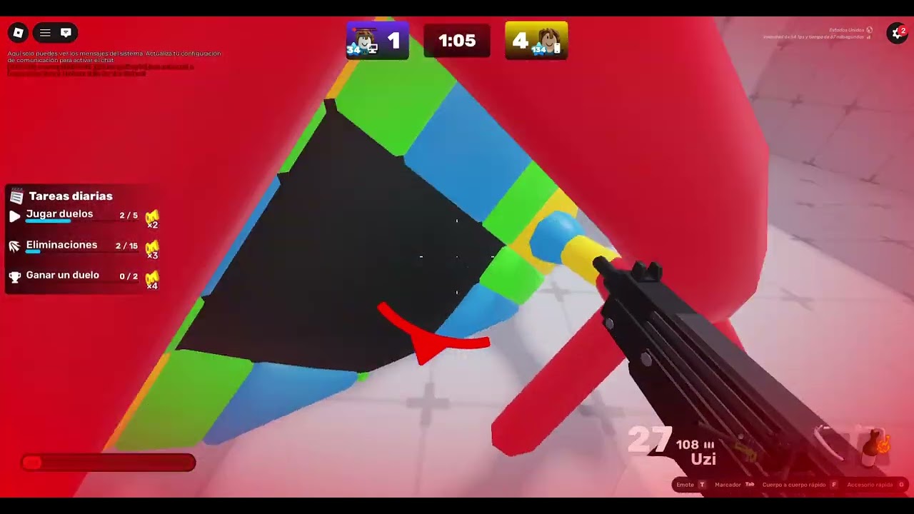 desbloqueando el sniper en rivals