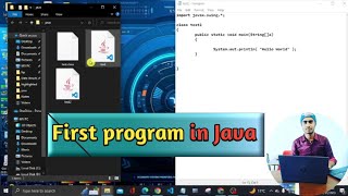 Day - 5 | First program in Java | How to write your first Java program #java #javatutorial #computer