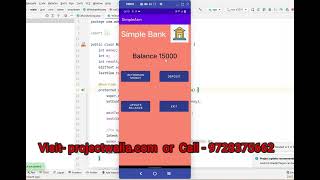 Atm Management System project with Source Code | Projectwalla | Android Project | Website Project