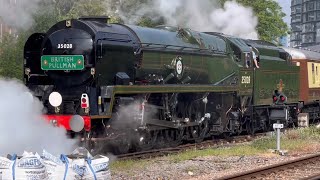 35028 ‘Clan Line’ on “The Golden Age of Travel by Steam” | 11/05/24
