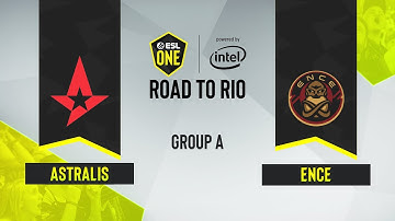 CS:GO - Astralis vs. ENCE [Inferno] Map 3 - ESL One Road to Rio - Group A - EU