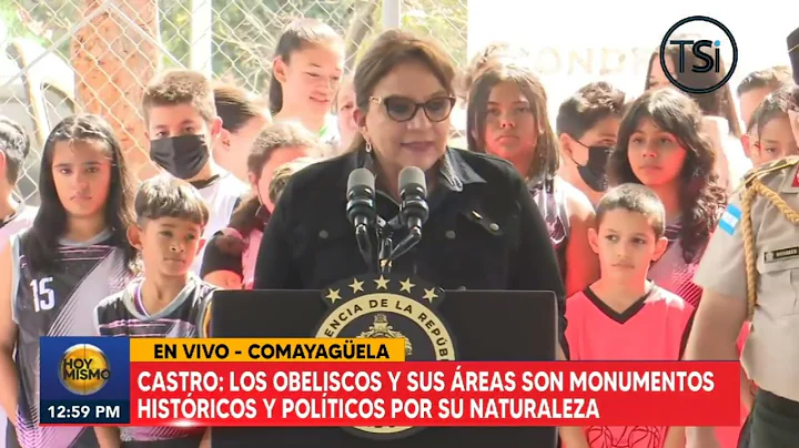 Presidenta Xiomara Castro inaugura cancha de ftbol...