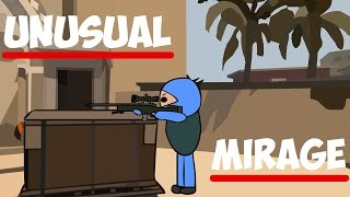 CS:GO Cartoon. Unusual Mirage