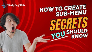 How to Create Sub Menu In WordPress 2023 | WordPress Tutorial for beginners