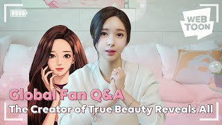 The Creator of True Beauty Reveals All | WEBTOON Global Q&A screenshot 4