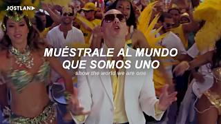 Pitbull, JLo, Claudia Leitte - We Are One (Ole Ola) [FIFA World Cup 2014] (Sub. Español + Lyrics)