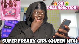 SUPER FREAKY GIRL (QUEEN MIX) - Nicki Minaj, JT, & Bia& MORE | REAL & UNCUT REACTION