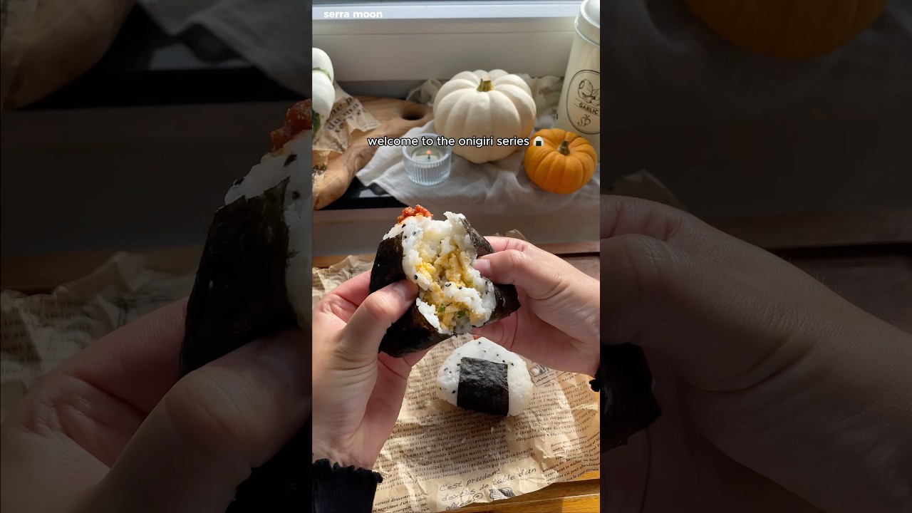 This is the BEST filling for onigiri and you can't convince me otherwise #onigiri #animefood