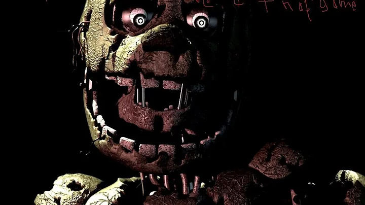 How To make fnaf fan game Part 1 title screen and Newspaper