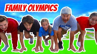 HOW FAST CAN WE RUN?!?! - FAMILY OLYMPICS