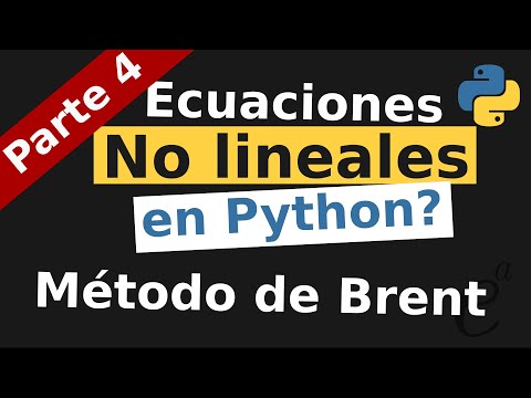 Ecuaciones NO lineales