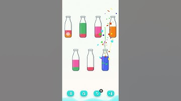 Water Sort Puzzle Mobile Game: Satisfying Color Sorting Mobile Gameplay 14 #shorts