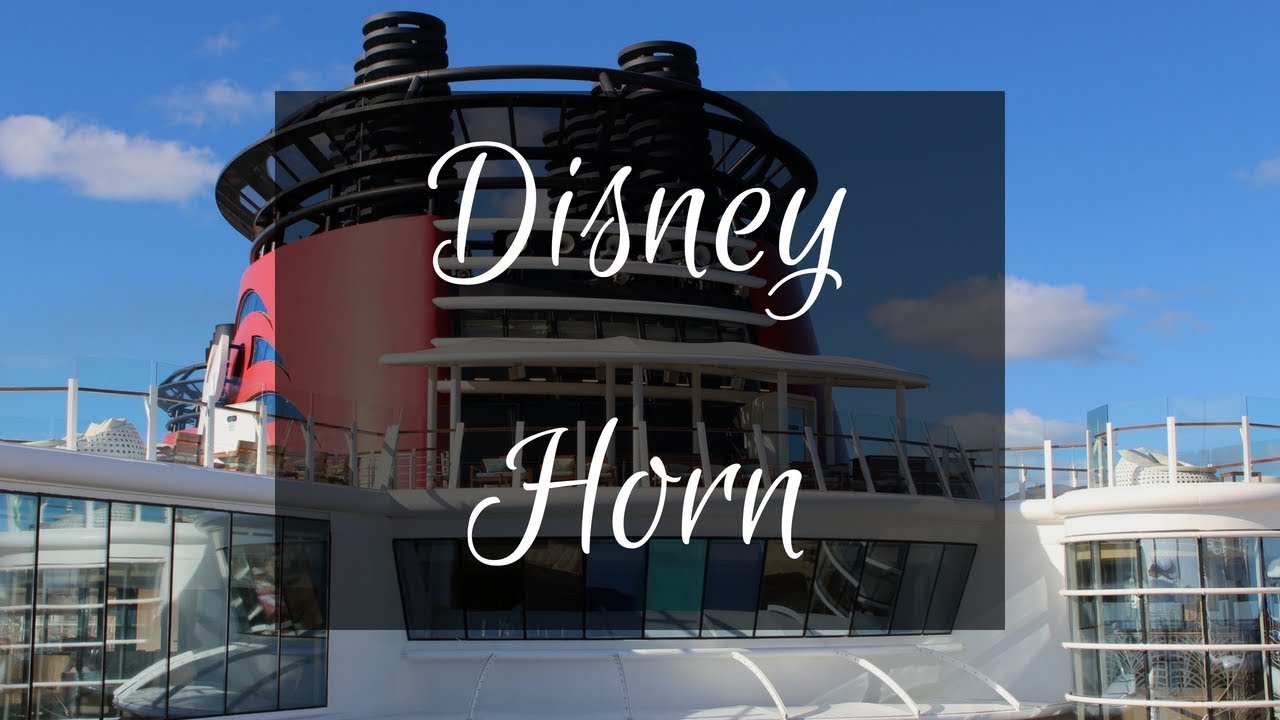 disney wonder cruise horn
