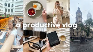 a few productive and *realistic* days living in melbourne (vlog)