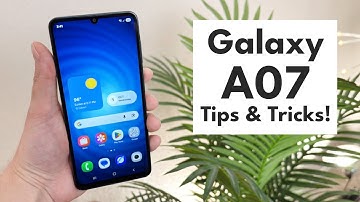 Samsung Galaxy A07 - Tips and Tricks! (Hidden Features)
